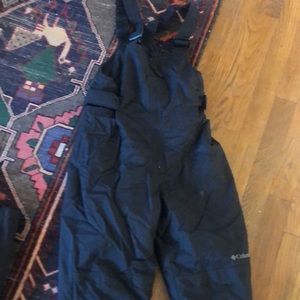 Boys snow skiing bibs